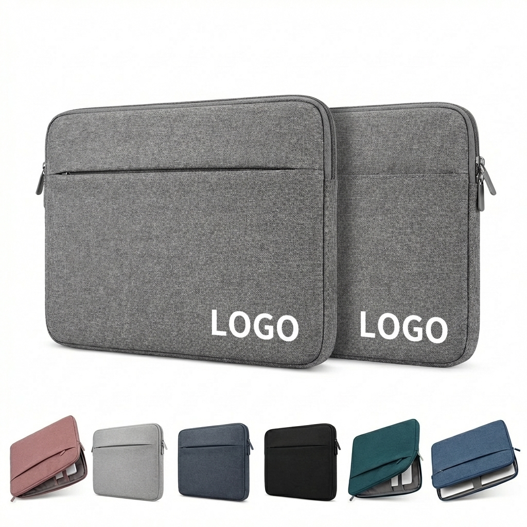 Waterproof Canvas Laptop Sleeve Bag for 14