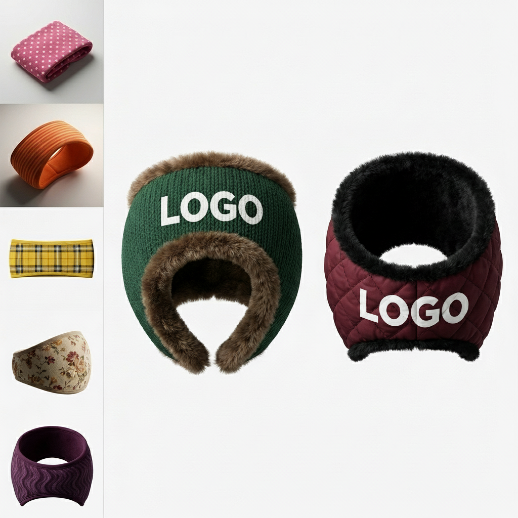 Unisex Thermal Ear Warmers - Assorted Styles & Colors