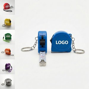 Portable Keychain Tape Measure with Grip & Auto-Lock (39 Inch)