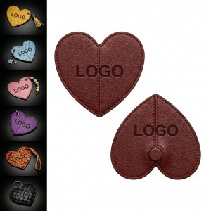 Colorful PU Leather Corner Bookmark Set for Readers